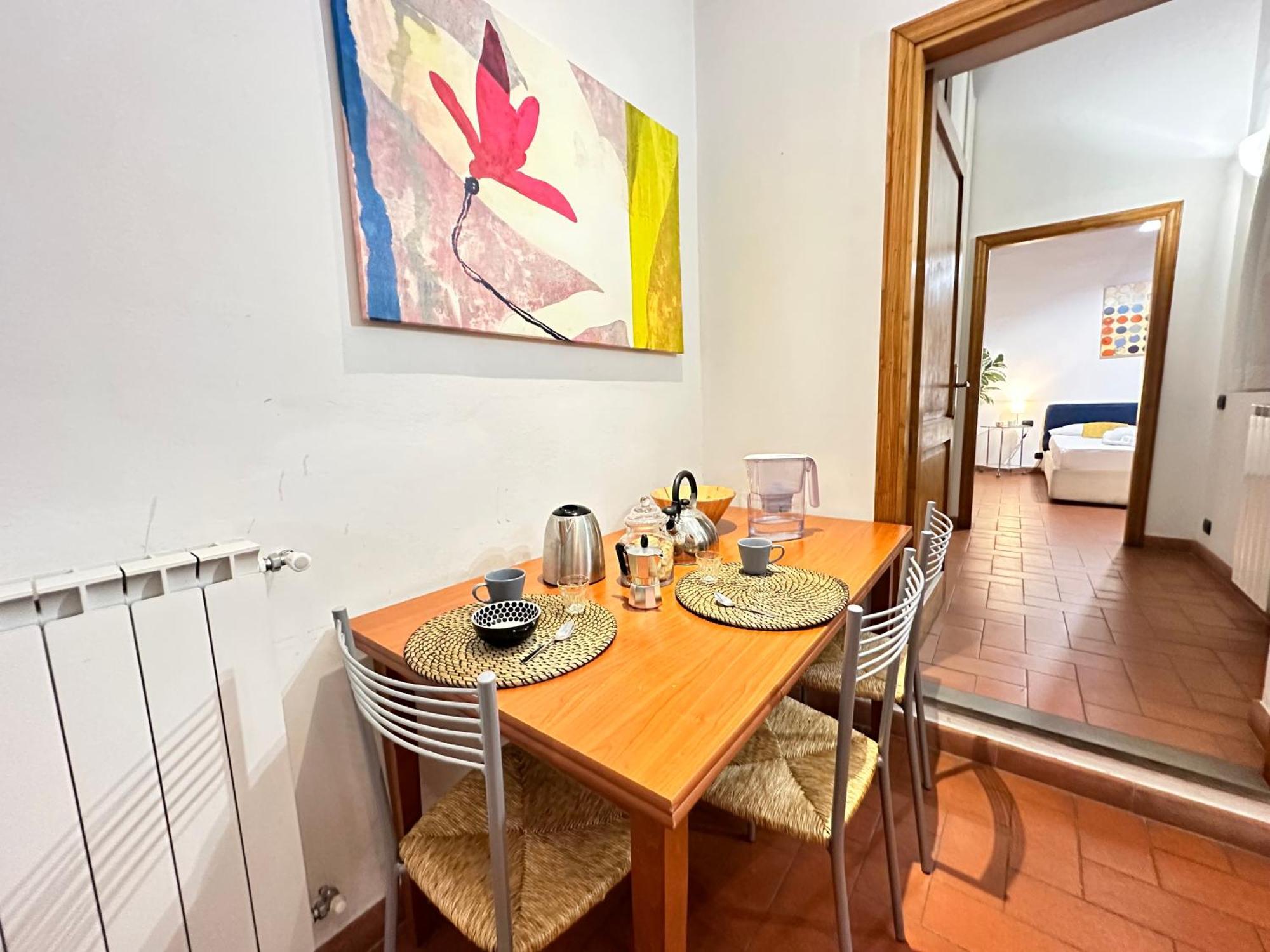Ferienwohnung Luxurious View On Santa Croce Florenz Exterior foto