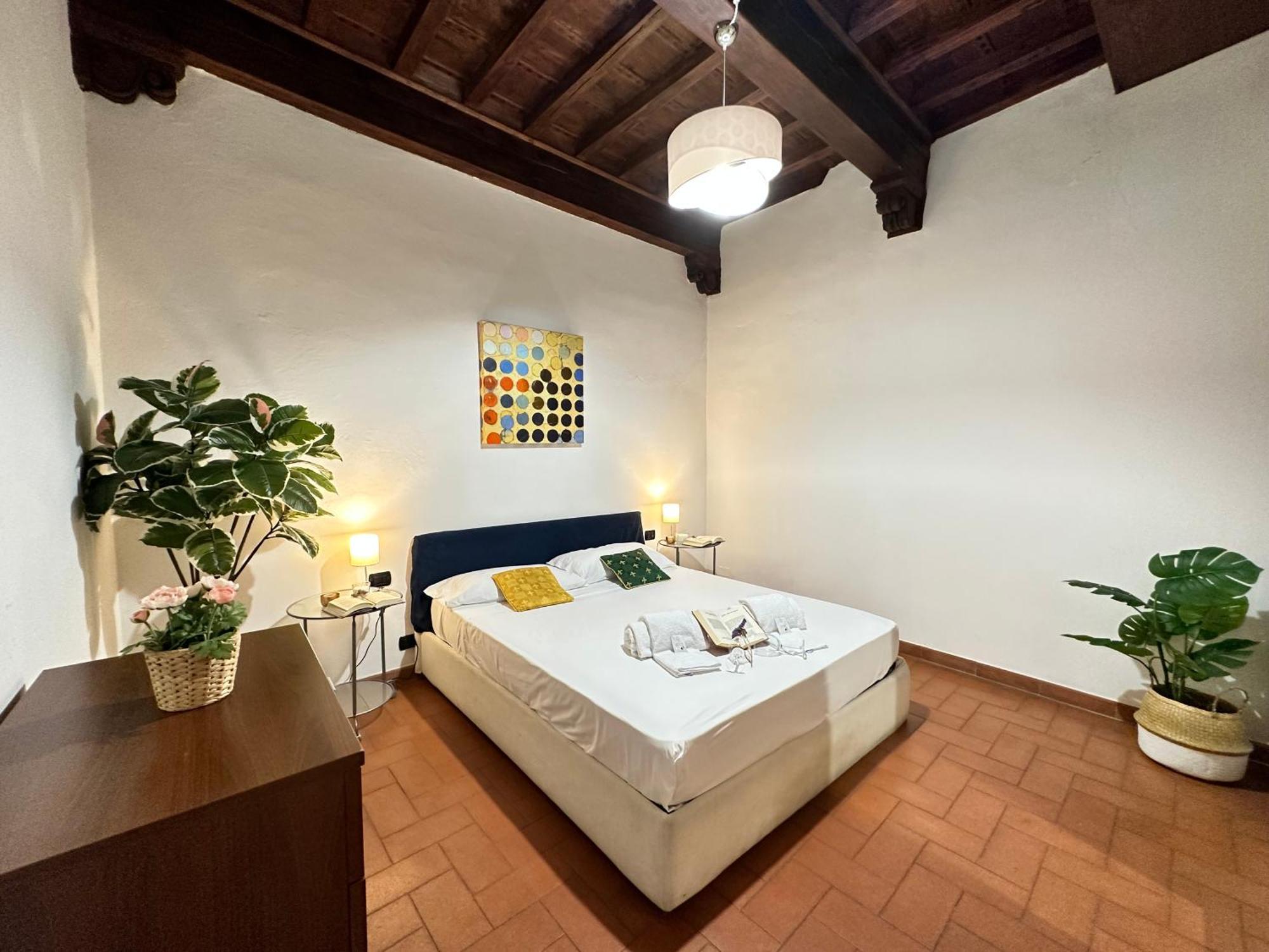 Ferienwohnung Luxurious View On Santa Croce Florenz Exterior foto