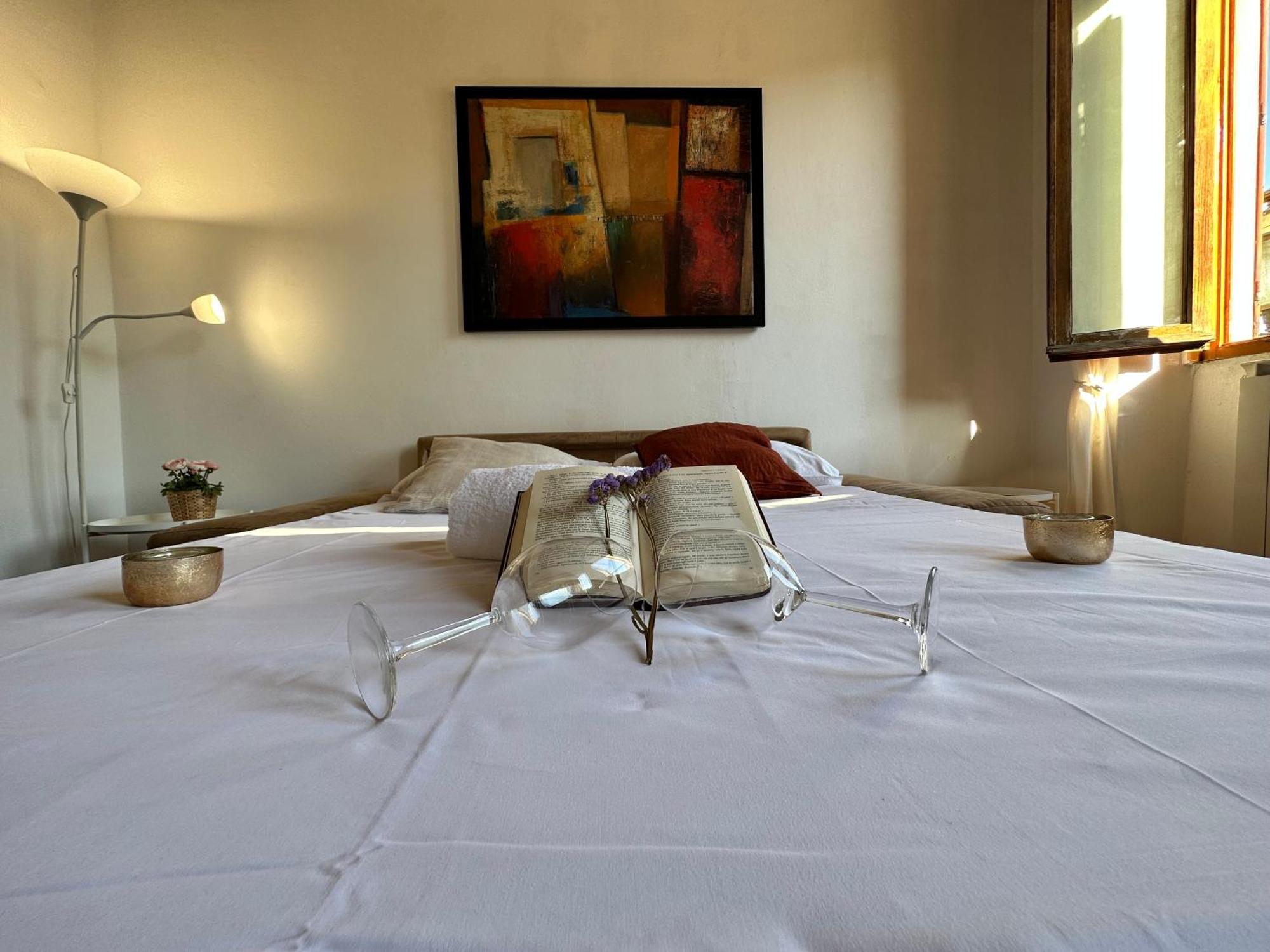 Ferienwohnung Luxurious View On Santa Croce Florenz Exterior foto