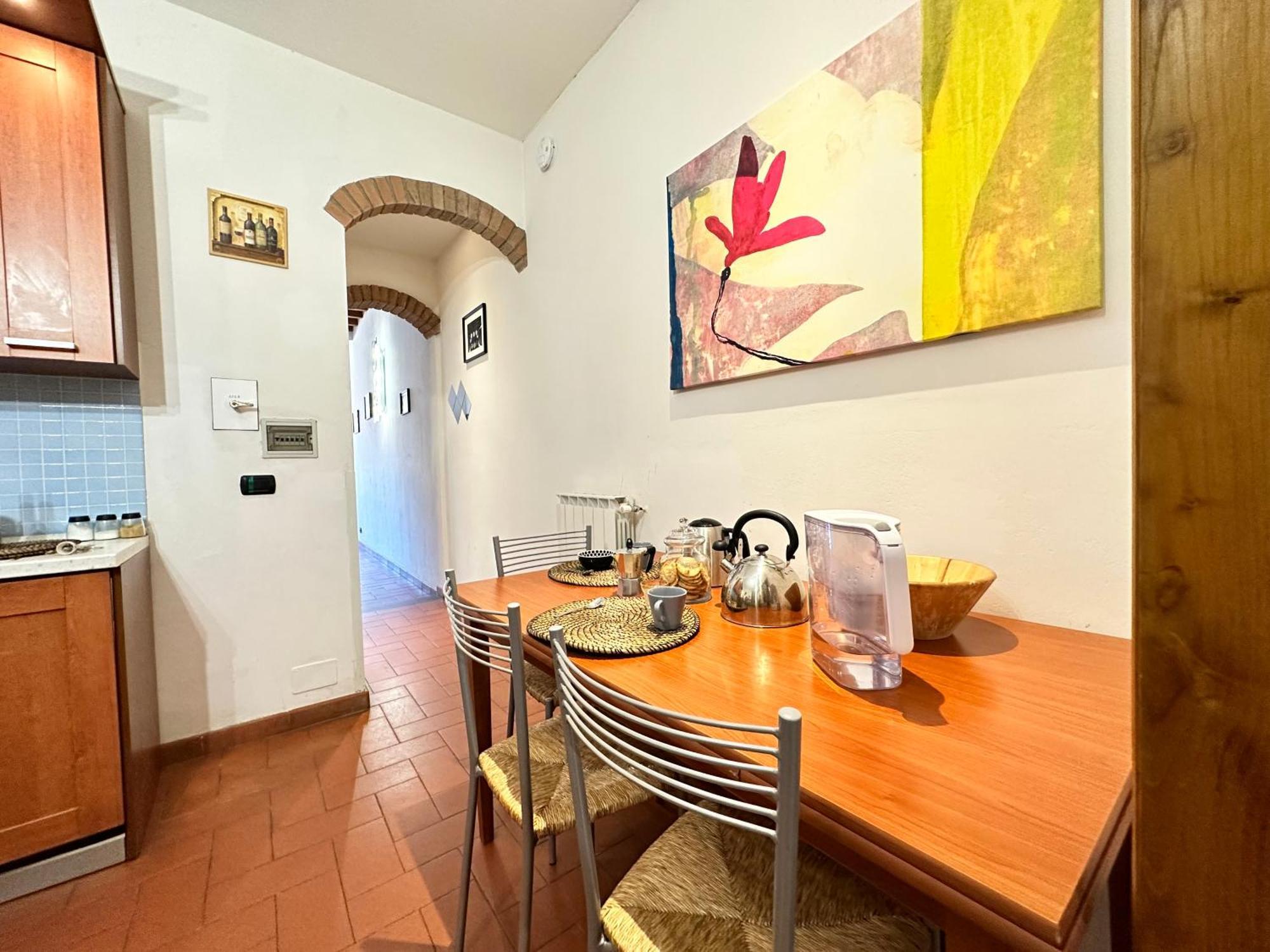 Ferienwohnung Luxurious View On Santa Croce Florenz Exterior foto