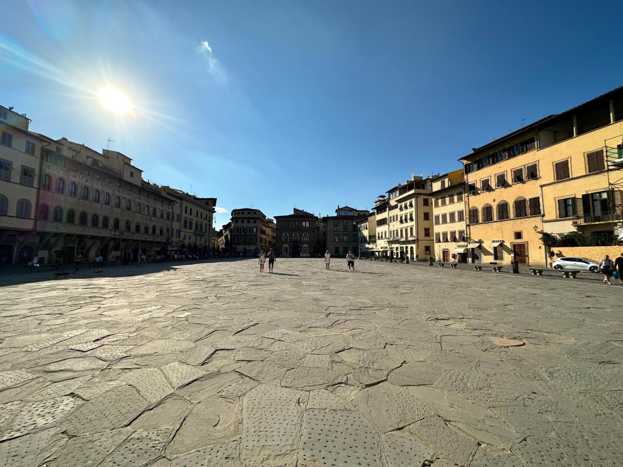 Ferienwohnung Luxurious View On Santa Croce Florenz Exterior foto