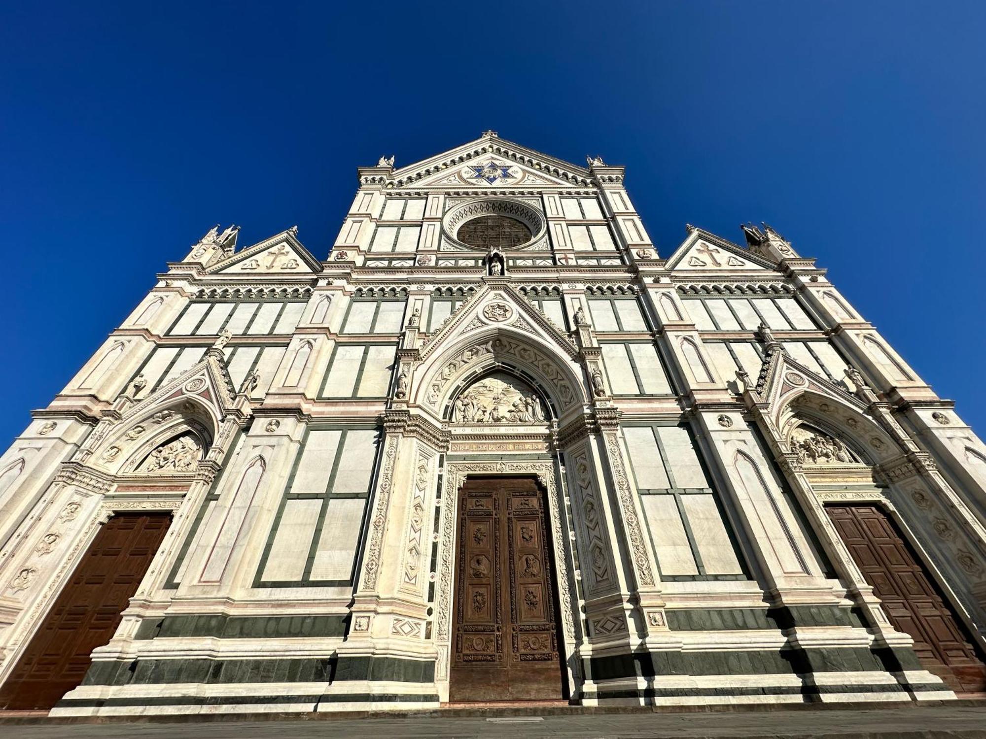 Ferienwohnung Luxurious View On Santa Croce Florenz Exterior foto